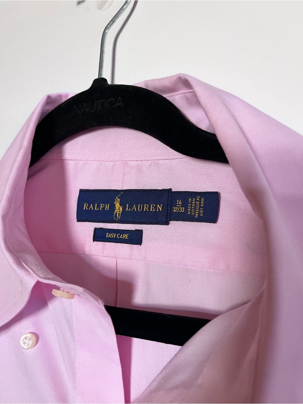 Ralph Lauren Light Pink Long-Sleeve Dress Shirt - Picture 3 of 3